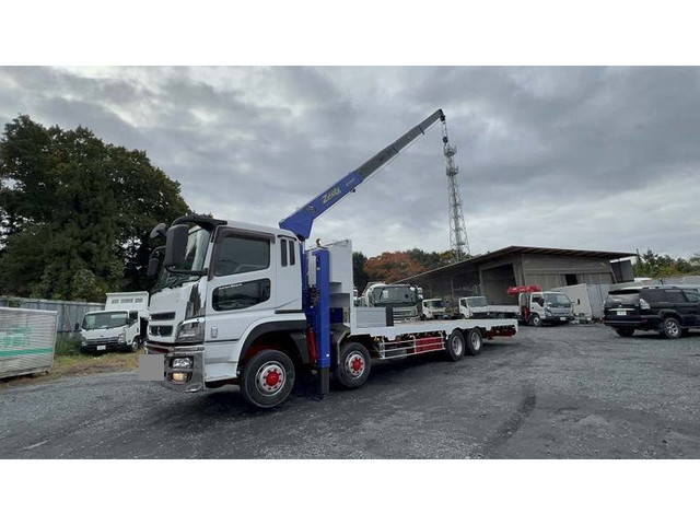 三菱ふそうスーパーグレートセルフクレーン4段大型（10t）[写真03]