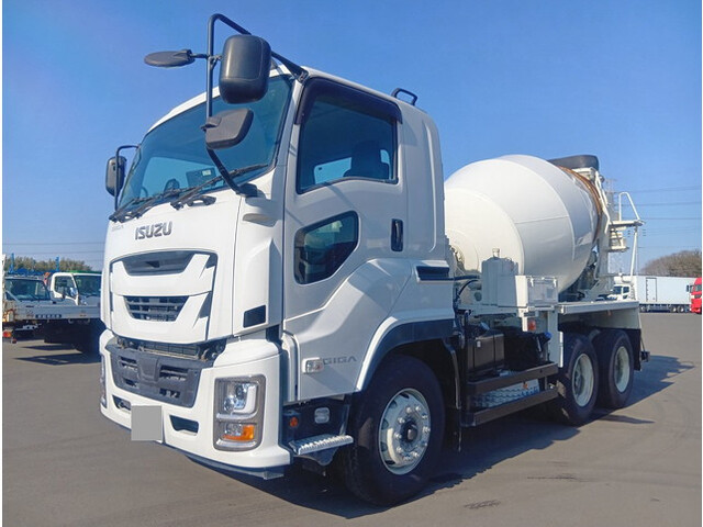 いすゞギガミキサー車（コンクリートミキサー）大型（10t）[写真03]