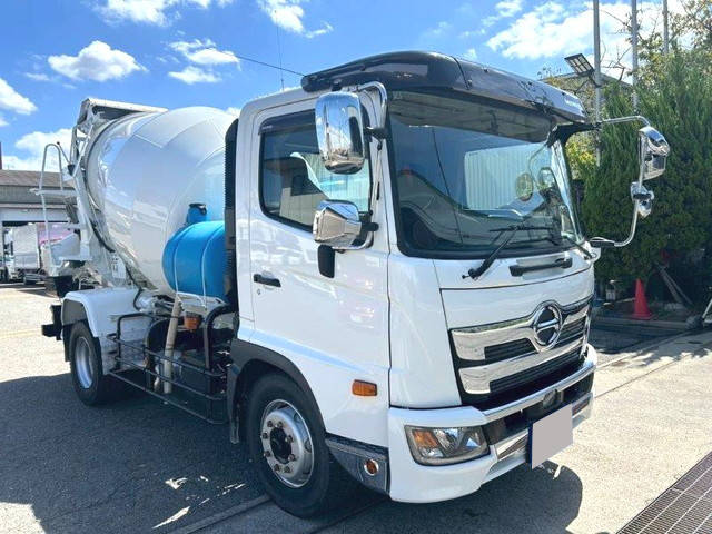 日野レンジャーミキサー車（コンクリートミキサー）2018年(平成30年)2KG-FJ2ABA