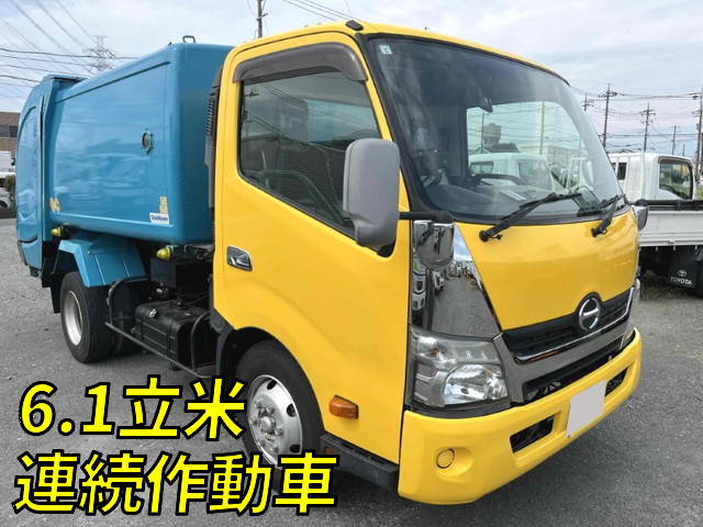 中古パッカー車（塵芥車） 日野 東京・千葉・秋田 デュトロ（TKG