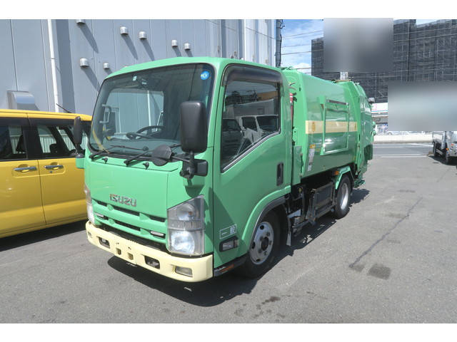いすゞエルフパッカー車（塵芥車）小型（2t・3t）[写真03]