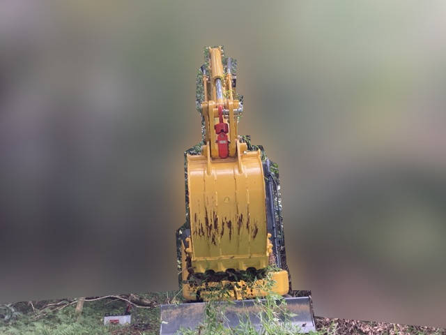 コマツミニユンボ（ミニバックホー）[写真10]