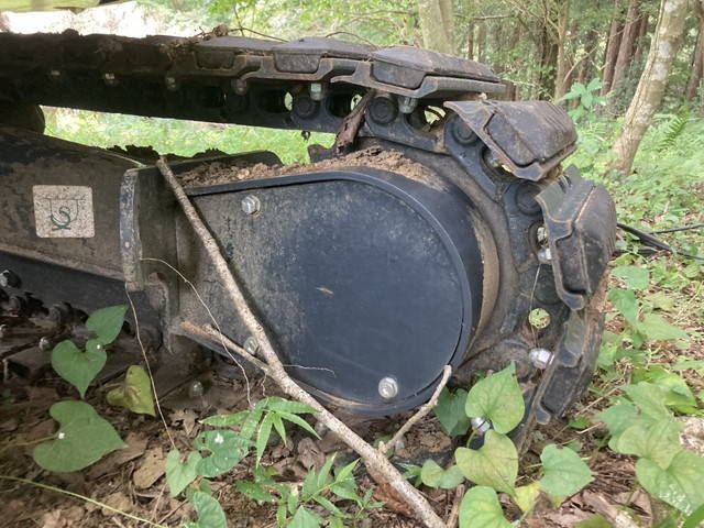 コマツミニユンボ（ミニバックホー）[写真30]