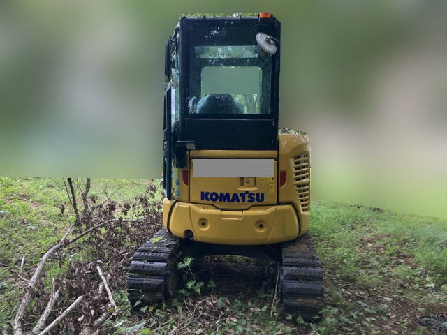 コマツミニユンボ（ミニバックホー）[写真05]