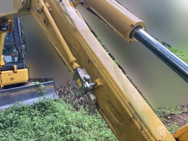 コマツミニユンボ（ミニバックホー）[写真08]