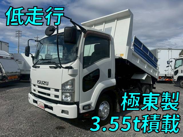 いすゞフォワードダンプ中型（4t）TKG-FRR90S1 [写真01]