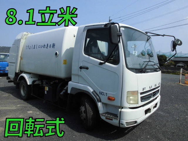 三菱ふそうファイターパッカー車（塵芥車）2009年(平成21年)PDG-FK71R