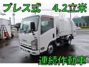 いすゞエルフパッカー車（塵芥車）2014年(平成26年)TKG-NMR85AN