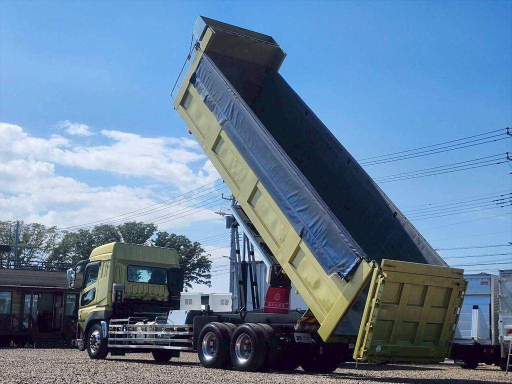 三菱ふそうスーパーグレート深ダンプ（土砂禁ダンプ）大型（10t）[写真12]