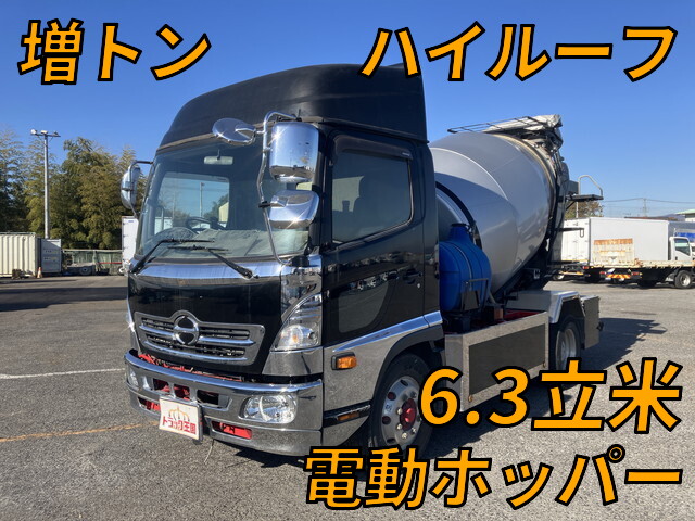 中古ミキサー車（コンクリートミキサー） 日野 栃木・青森・北海道
