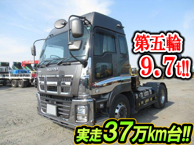 いすゞギガトレーラーヘッド（トラクターヘッド）大型（10t）LKG-EXD52AD [写真01]