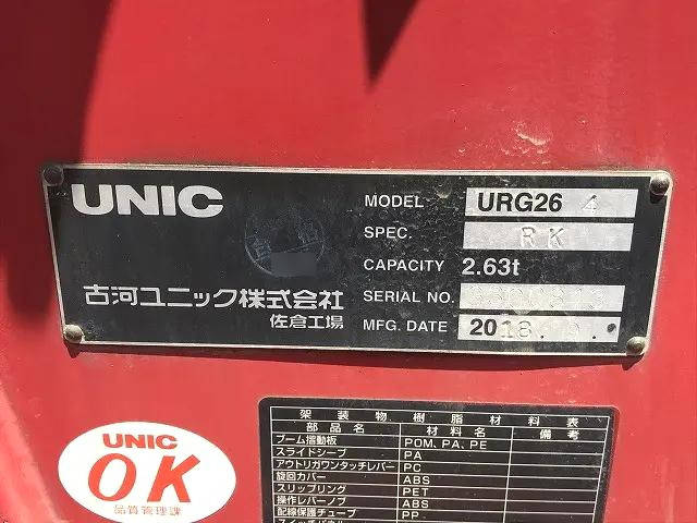 三菱ふそうキャンタークレーン4段小型（2t・3t）[写真31]