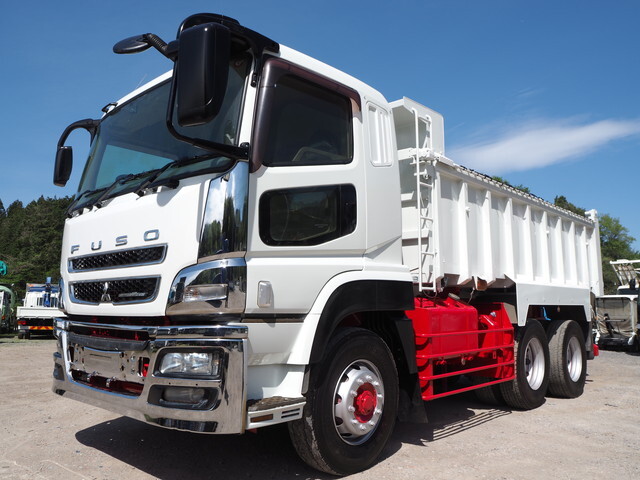 三菱ふそうスーパーグレート深ダンプ（土砂禁ダンプ）2013年(平成25年)QKG-FV50VX