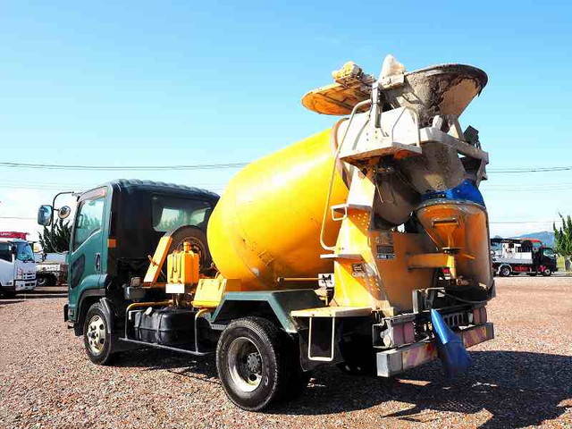 いすゞフォワードミキサー車（コンクリートミキサー）中型（4t）[写真02]