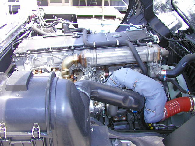 三菱ふそうスーパーグレート深ダンプ（土砂禁ダンプ）大型（10t）[写真23]