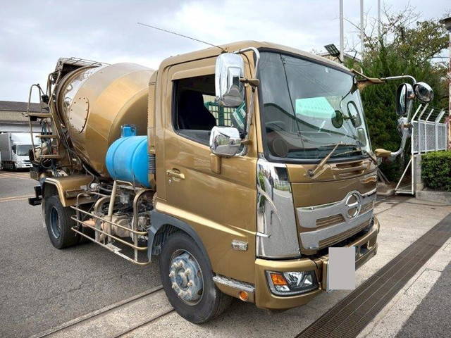 日野レンジャーミキサー車（コンクリートミキサー）2018年(平成30年)2KG-FJ2ABA