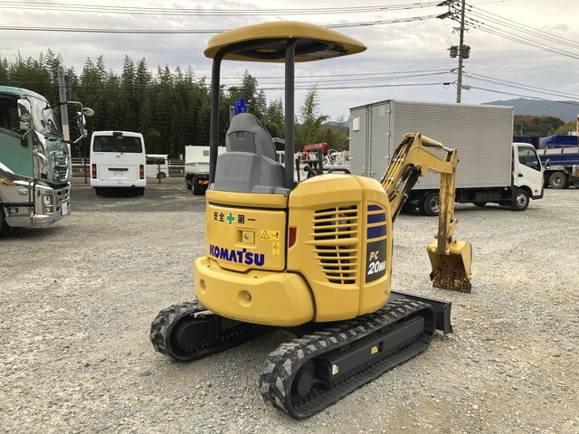 コマツミニユンボ（ミニバックホー）[写真04]