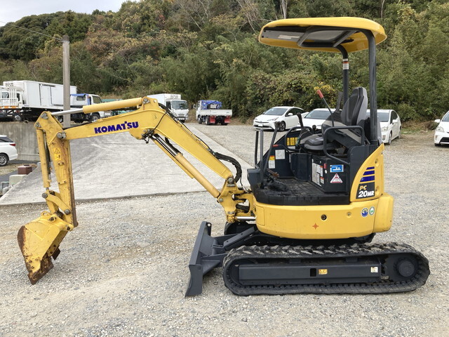 コマツミニユンボ（ミニバックホー）[写真05]