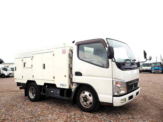 三菱ふそうキャンター高圧洗浄車2008年(平成20年)PDG-FE73D