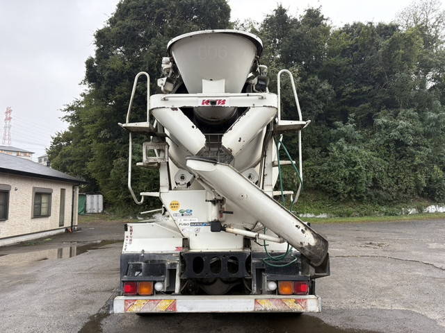 三菱ふそうスーパーグレートミキサー車（コンクリートミキサー）大型（10t）[写真06]