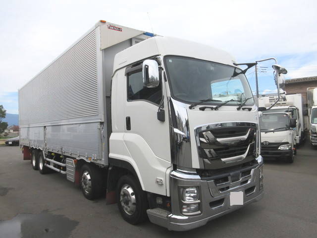 いすゞギガアルミウイング2016年(平成28年)QPG-CYJ77B