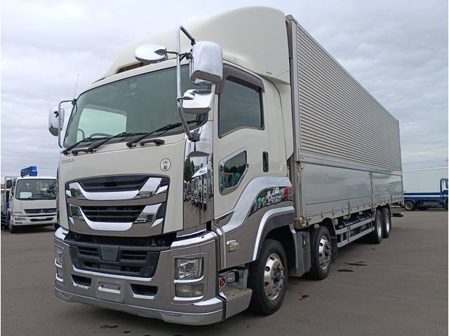 いすゞギガアルミウイング2019年(令和元年)2PG-CYJ77C