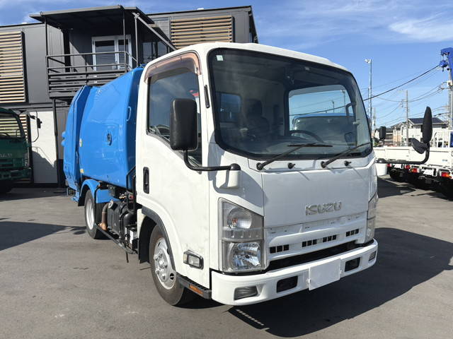いすゞエルフパッカー車（塵芥車）2013年(平成25年)TKG-NMR85AN