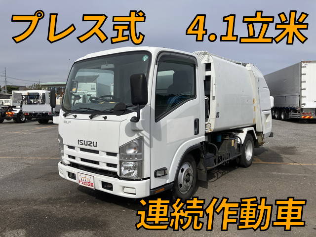 いすゞエルフパッカー車（塵芥車）2007年(平成19年)BKG-NMR85AN