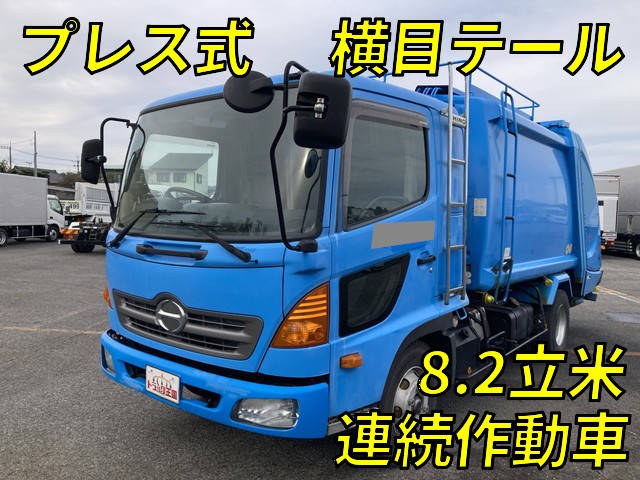 日野レンジャーパッカー車（塵芥車）中型（4t）[写真01]