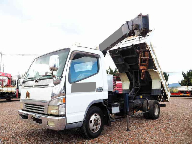 三菱ふそうキャンターダンプ・クレーン付小型（2t・3t）[写真03]