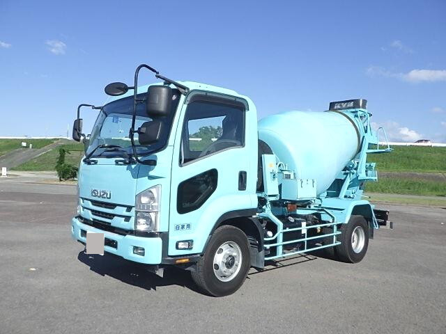 いすゞフォワードミキサー車（コンクリートミキサー）増トン（6t・8t）[写真03]