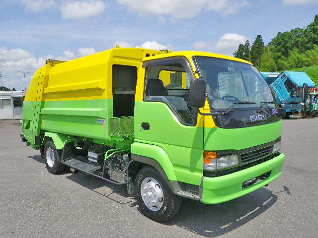 いすゞフォワードジャストンパッカー車（塵芥車）中型（4t）[写真02]