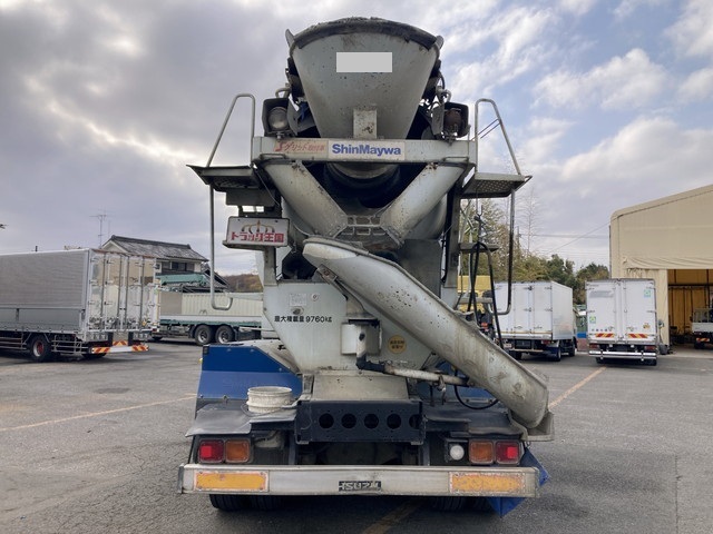 いすゞギガミキサー車（コンクリートミキサー）大型（10t）[写真10]