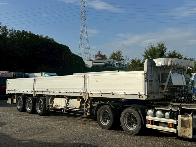 中古その他の車種煽付平床式トレーラー