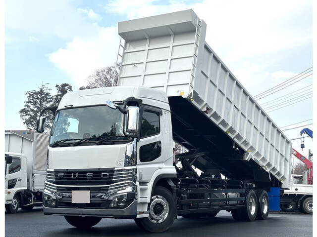 中古スーパーグレート深ダンプ（土砂禁ダンプ）