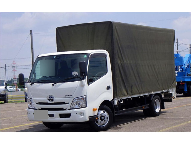 トヨタダイナの幌　中古 トヨタ ダイナトラック 幌付 平ボディ 幌車 トラックの中古車｜グー