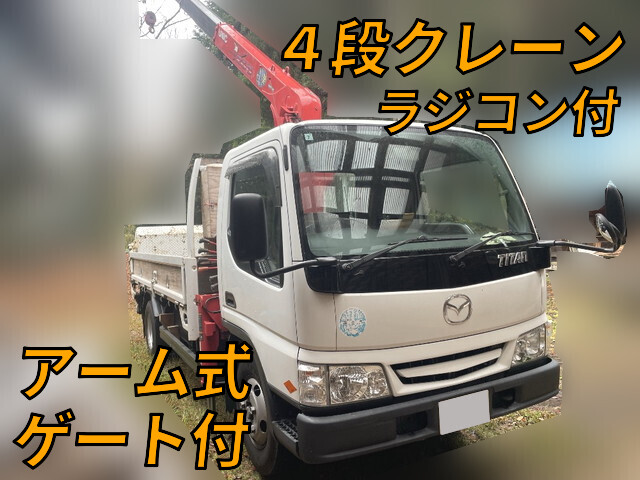 中古タイタンクレーン4段