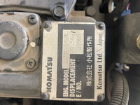 コマツミニユンボ（ミニバックホー）[写真16]