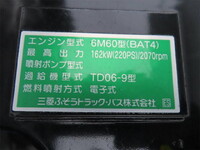 三菱ふそうファイター深ダンプ（土砂禁ダンプ）中型（4t）[写真31]