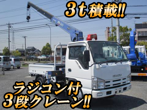 いすゞエルフクレーン3段小型（2t・3t）BDG-NKR85A [写真01]