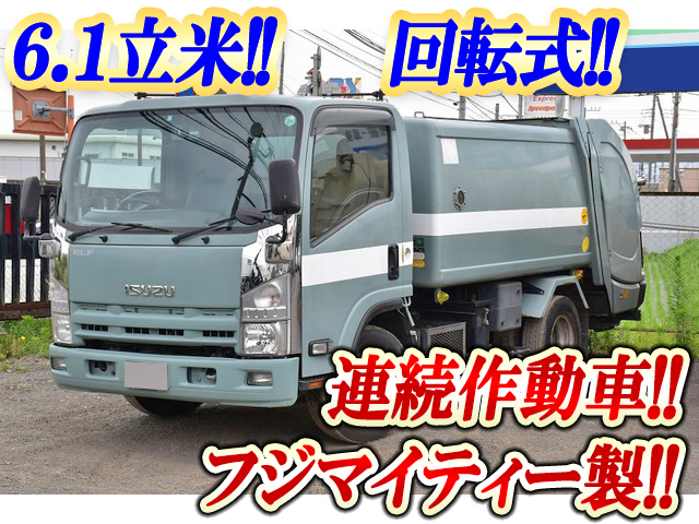 いすゞエルフパッカー車（塵芥車）小型（2t・3t）[写真01]