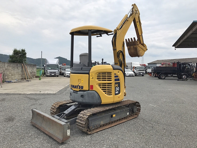 コマツミニユンボ（ミニバックホー）[写真02]