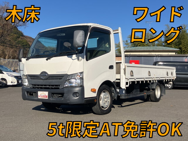 日野デュトロ平ボディ2015年(平成27年)TKG-XZC710M