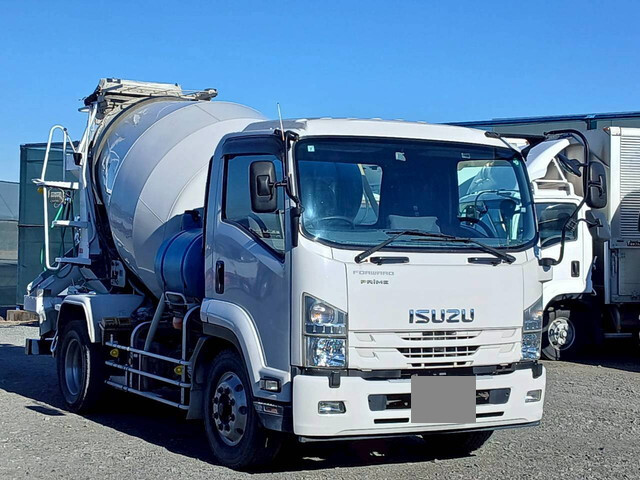 いすゞフォワードミキサー車（コンクリートミキサー）増トン（6t・8t）[写真01]