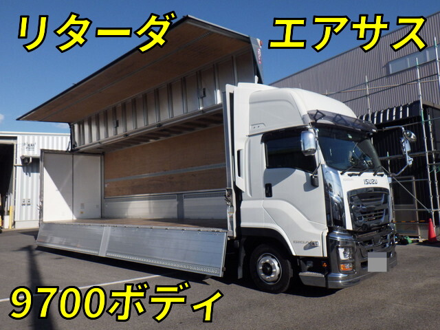 いすゞギガアルミウイング2022年(令和4年)2PG-CYJ77C