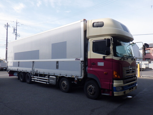 日野プロフィアアルミウイング2012年(平成24年)QKG-FW1EZBG