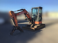 日立ミニユンボ（ミニバックホー）[写真04]