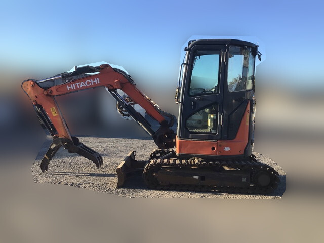 日立ミニユンボ（ミニバックホー）[写真05]