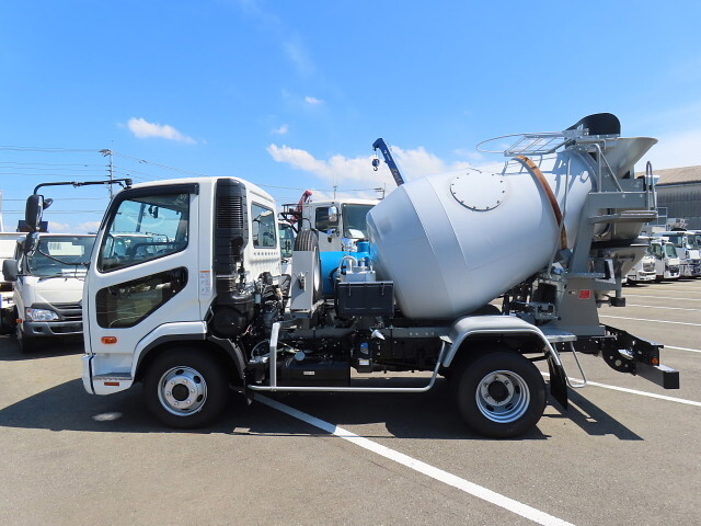 三菱ふそうファイターミキサー車（コンクリートミキサー）中型（4t）[写真24]