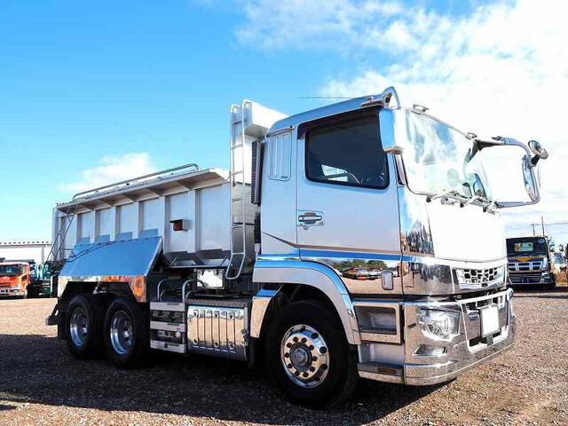 三菱ふそうスーパーグレート深ダンプ（土砂禁ダンプ）大型（10t）2PG-FV70HX [写真01]